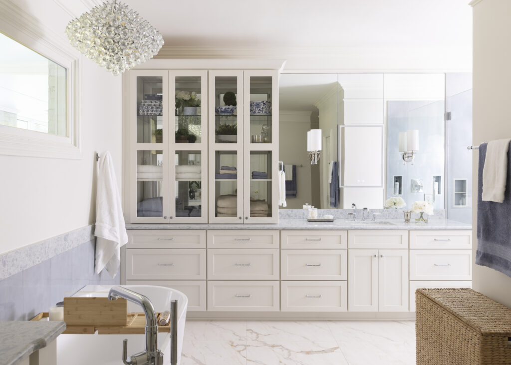 white nashville bathroom remodel